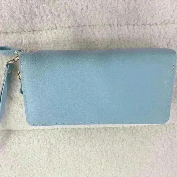 Trendy Color-Block Long Wallet  with Multiple Compartments - - Picture 2 of 9